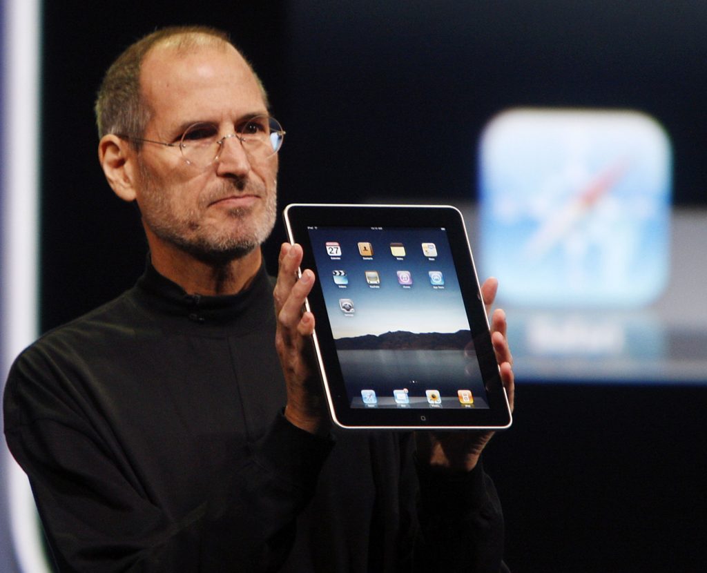 steve jobs ipad