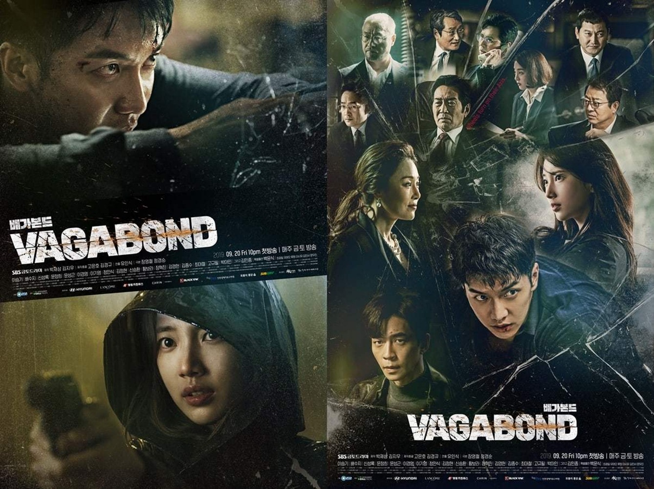 Segera Tayang Drama Vagabond Merilis Poster Terbaru Yang Menampilkan Lee Seung Gi, Suzy, Shin Sung Rok, Dan Beberapa Artis Ternama