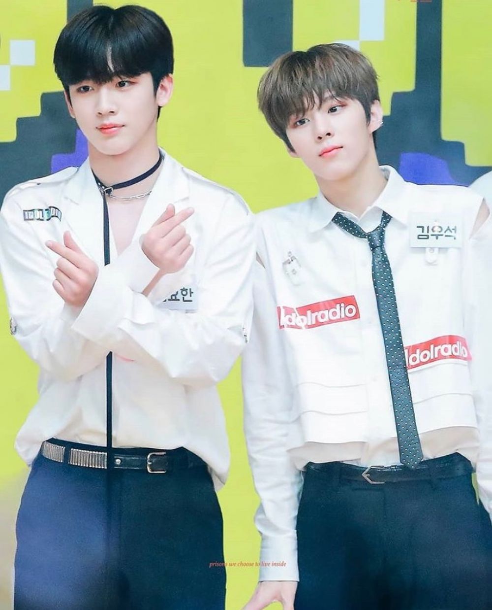 Sempat Bersaing Merebut Posisi Center Produce X 101, Inilah 10 Foto Kedekatan Kim Yoo Han dan Kim Woo Seok X1