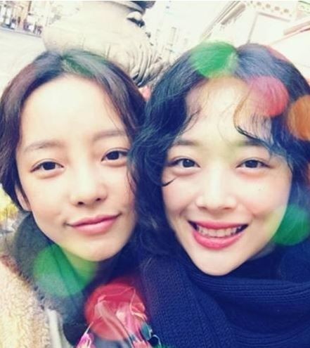 Goo Hara Meninggal Dunia, Inilah 10 Foto Kedekatannya Bersama Mendiang Sulli