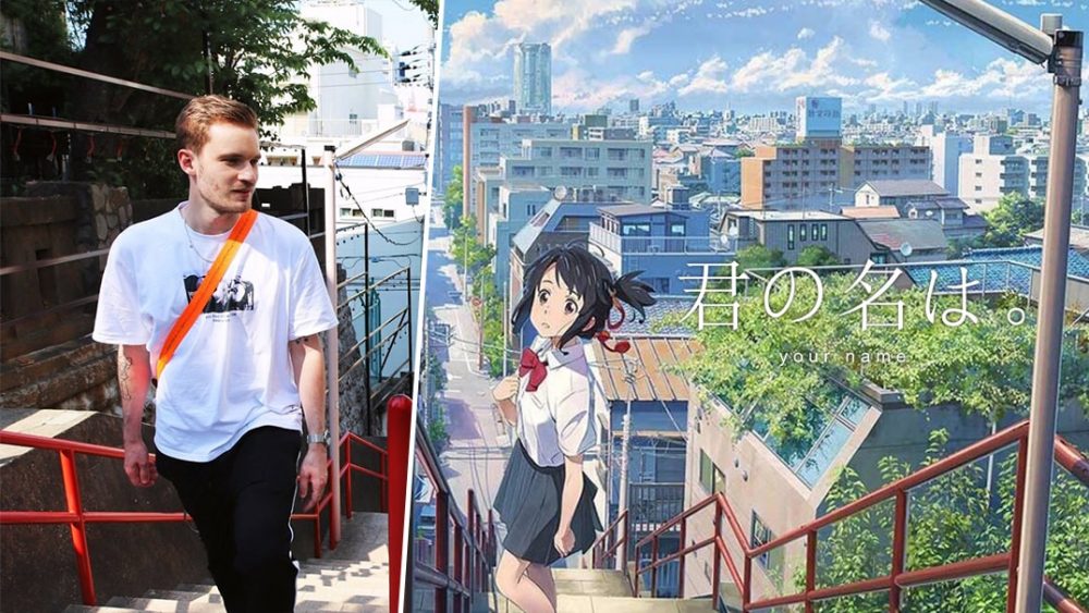 10 Foto Lokasi Asli dari Film Anime Kimi no Na wa