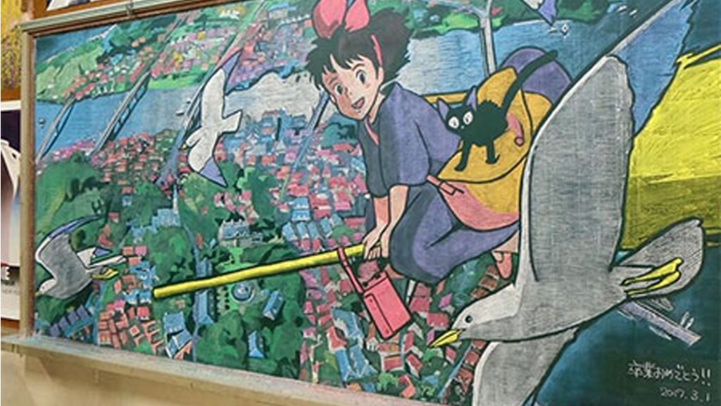 10 Seni Papan Tulis Kapur Anime Ini Bisa Bikin Kamu Terkagum-kagum