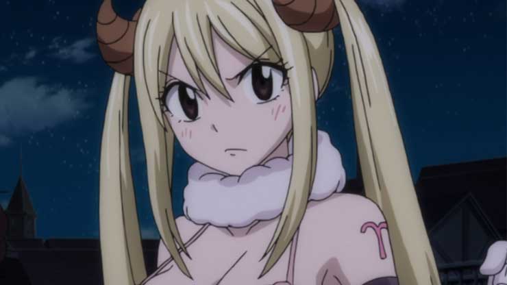 10 Bentuk Gaun Lucy Heartfilia di Anime Fairy Tail