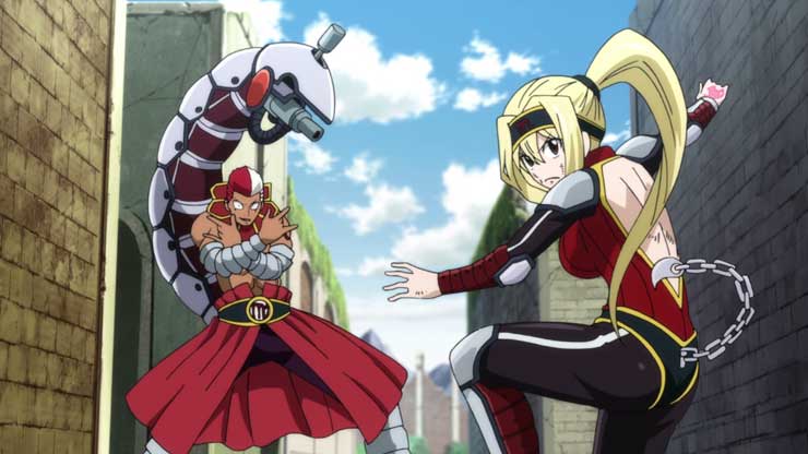 10 Bentuk Gaun Lucy Heartfilia di Anime Fairy Tail