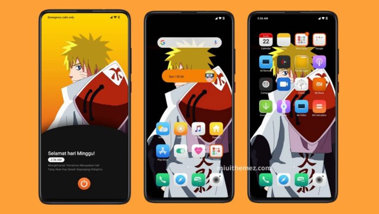 5 Rekomendasi Tema Xiaomi Anime Tembus Banyak Aplikasi Untuk Miui 11