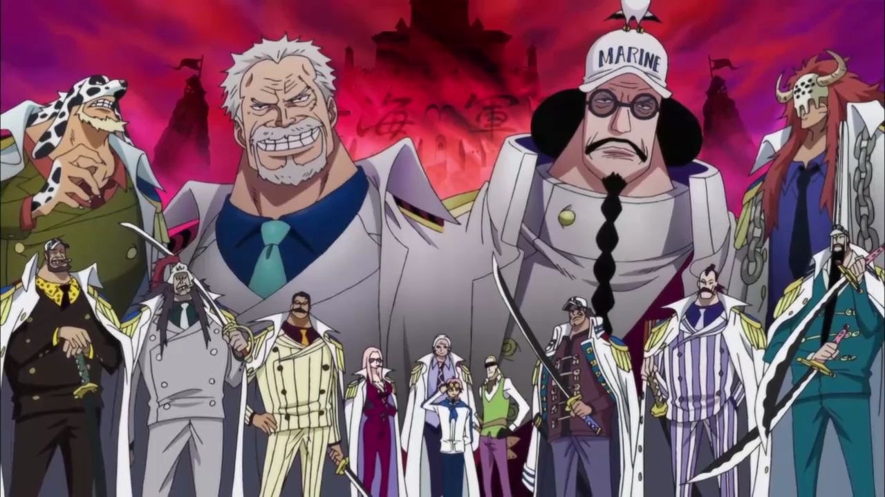 13 Marinir Terkuat di Anime One Piece