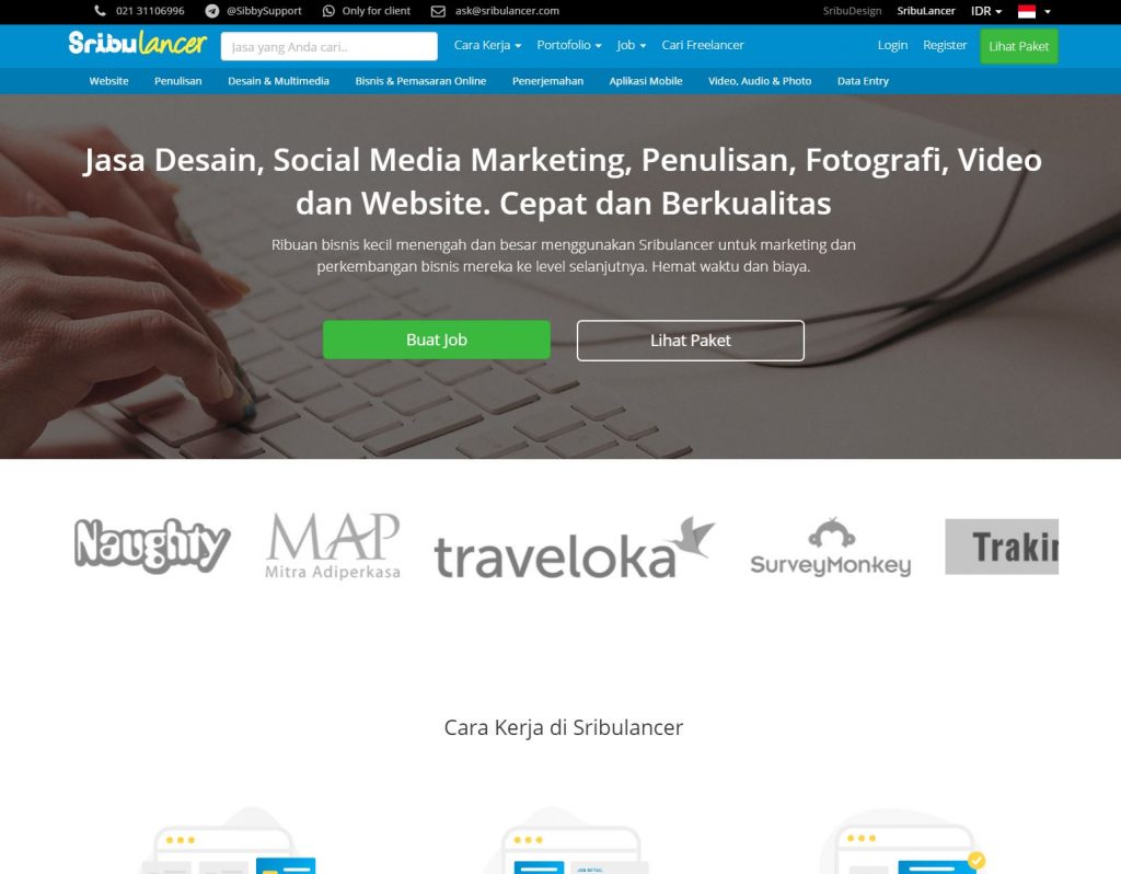 6 Situs Frelance Terbaik & Cocok Untuk Pemula