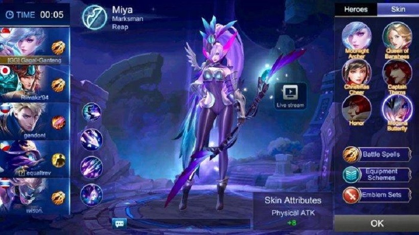 5 Skin Hero Termahal Di game Mobile Legends, Hanya Para Sultan yang Mampu Membelinya