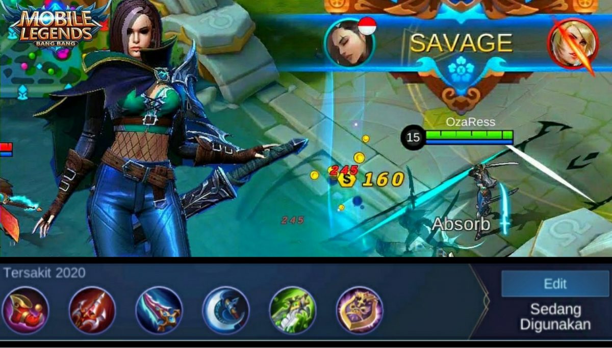 Mobile Legend : Build & Item New Hero Benedetta! Auto Savage