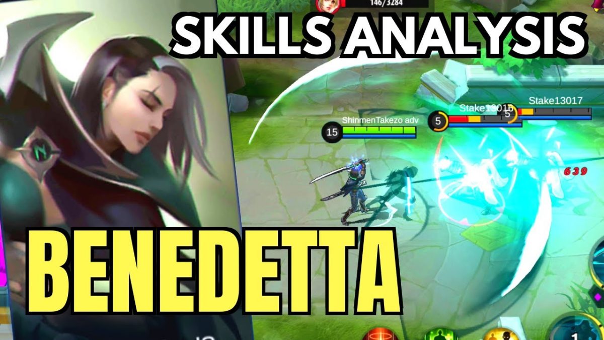 Mobile Legend : Build & Item New Hero Benedetta! Auto Savage