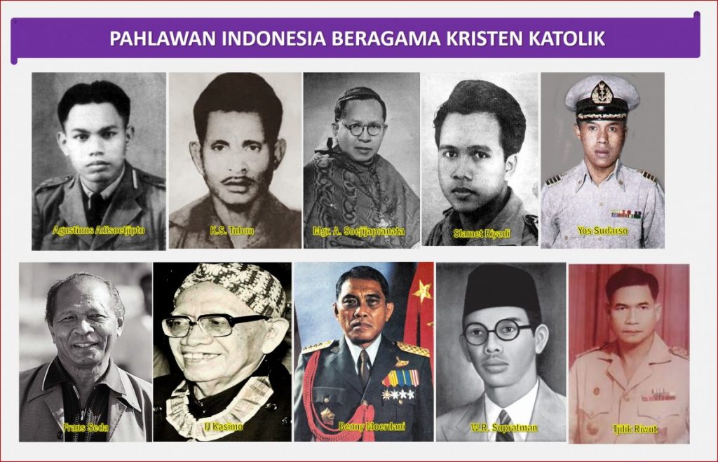 Pahlawan Indonesia Beriman Katolik