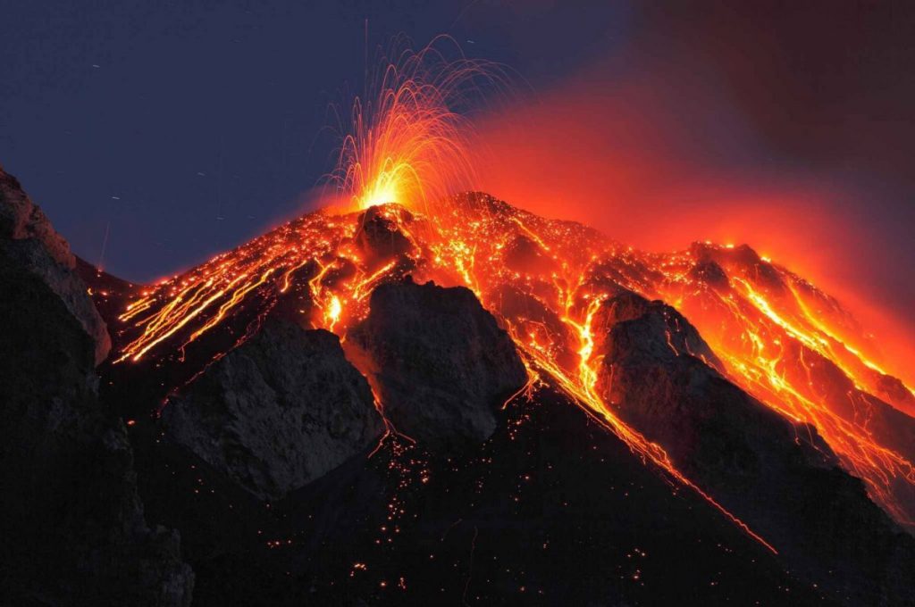 Proses Terbentuknya Gunung Berapi Aktif, Istirahat dan Mati