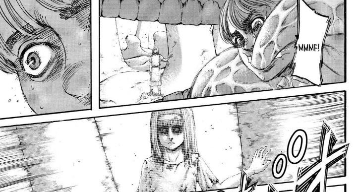 Manga Shingeki No Kyojin : Ymir Telah Berniat Memakan Armin