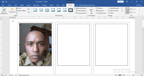 Langkah Mudah membuat Foto Polaroid Sendiri di Word