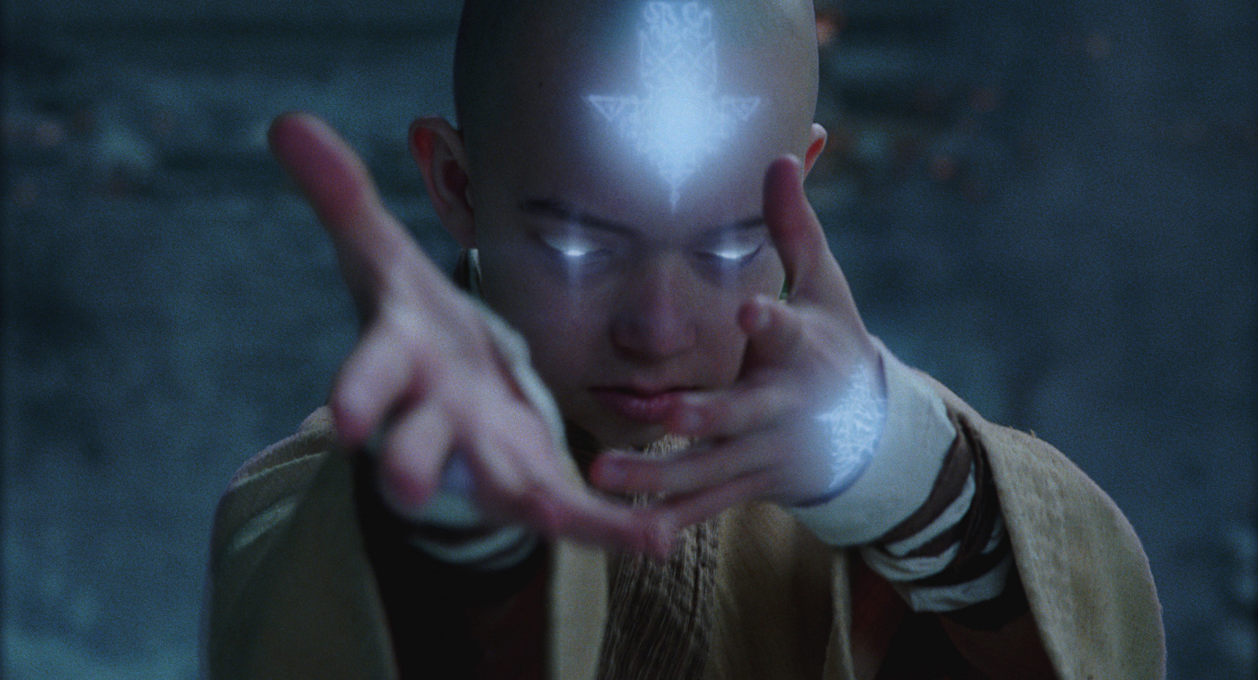 Aang di The Last Airbender Movie