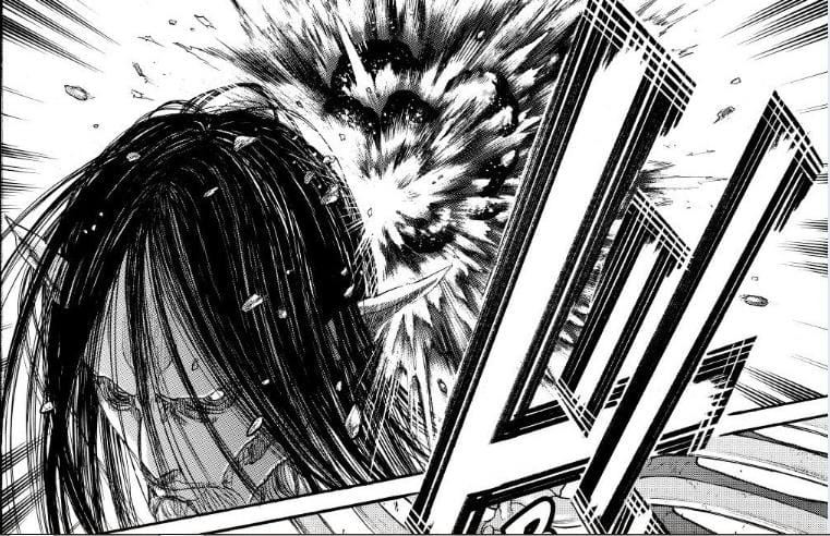 Manga Attack on Titan Chapter 137, Kematian Zeke dan Terhentinya Rumbling