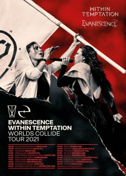 Poster Worlds Collide Tour 2021