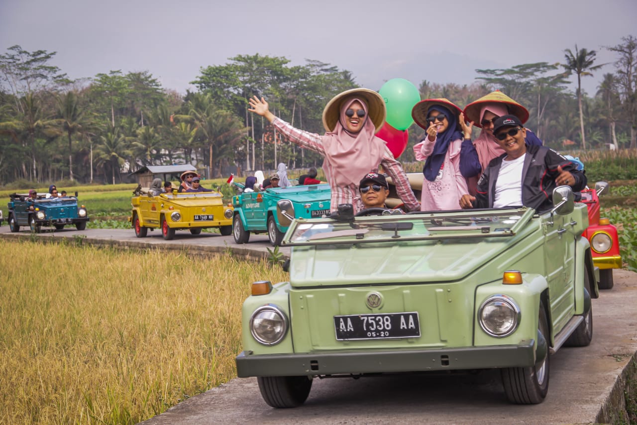 Lima Kendaraan Unik Yang Akan Membawamu Keliling Borobudur