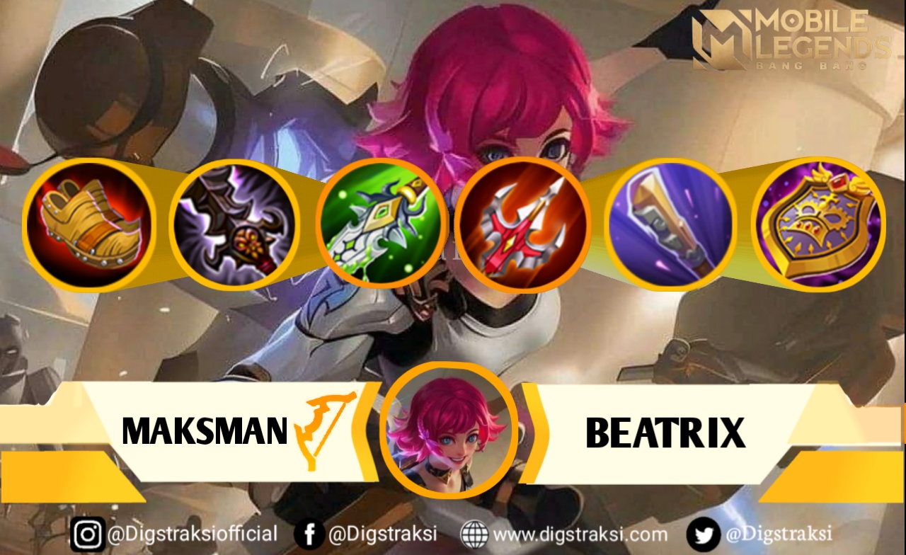 Mobile Legend : Build & Item Serta Tips Gameplay Beatrix Terbaik, Auto Winstreak