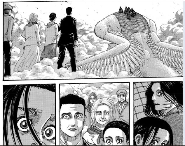 Attack On Titan Chapter 138, Mikasa Membunuh Eren