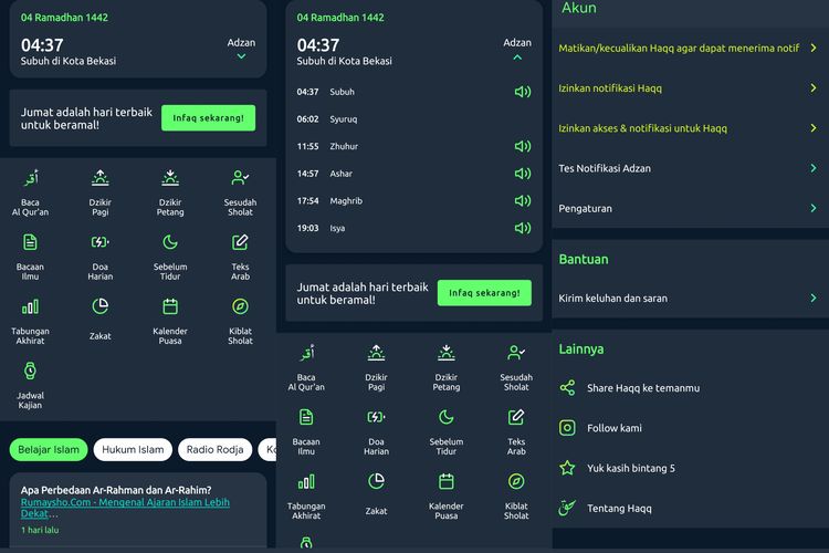 3 Aplikasi Adzan Ringan Tak Bikin Lambat