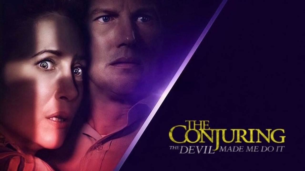 Poster Film The Counjuring: The Devil Made Me Do It