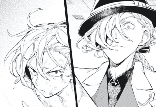 Chuuya bertarung dengan Verlaine