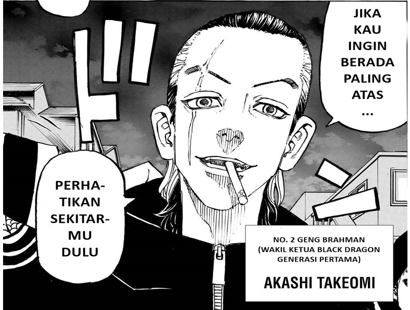 Manga tokyo revengers chapter 211 bahasa indonesia : Identitas Akashi Takeomi