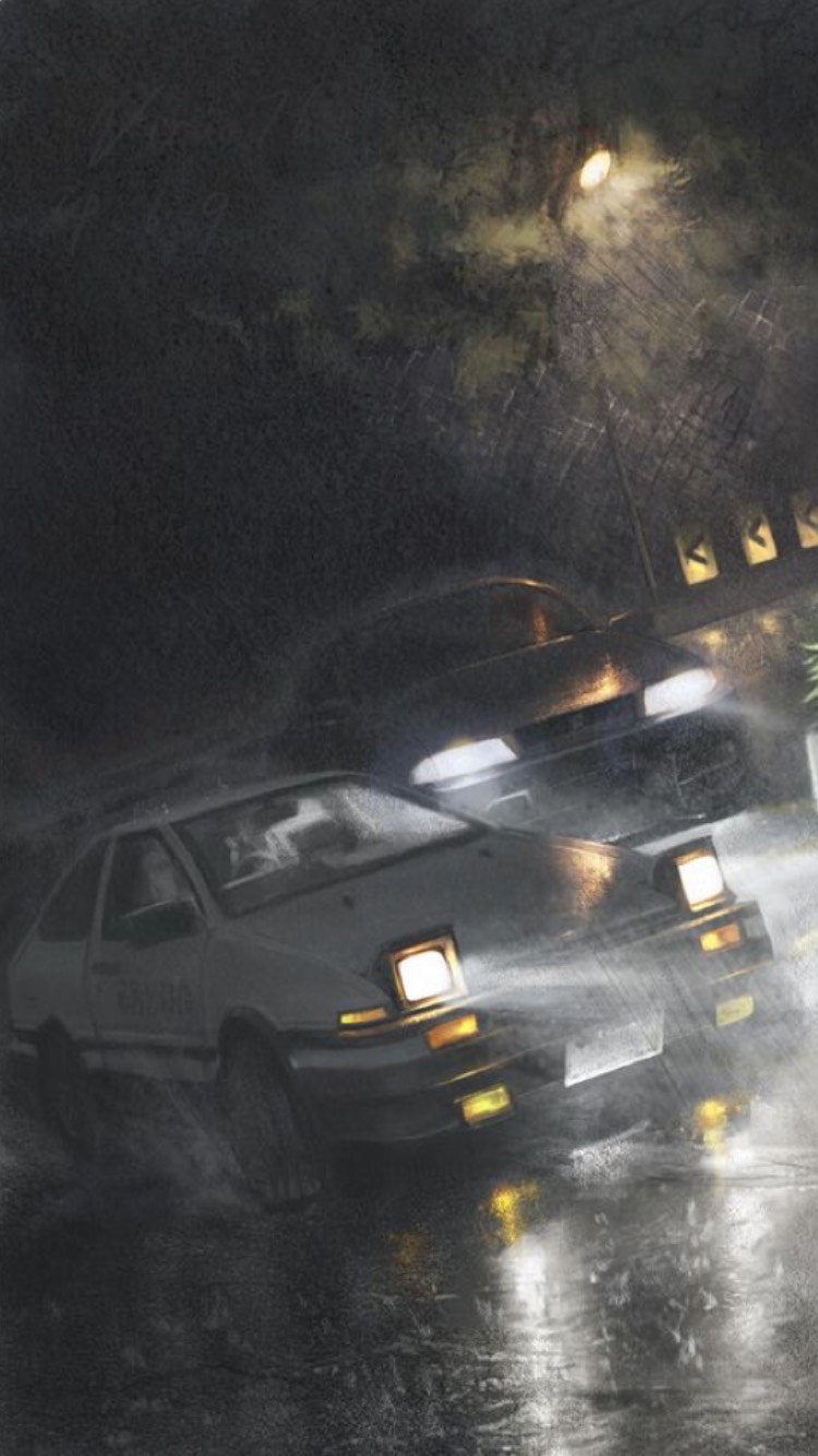 Initial D anime keren tentang drifting