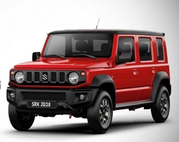 Jimny 5 Pintu Warna Merah