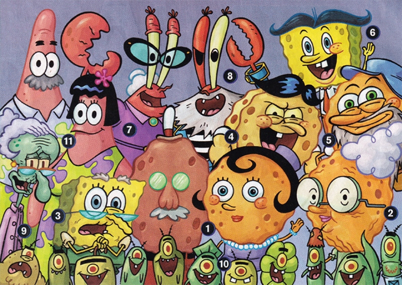 Daftar Keluarga Dalam Serial Spongebob