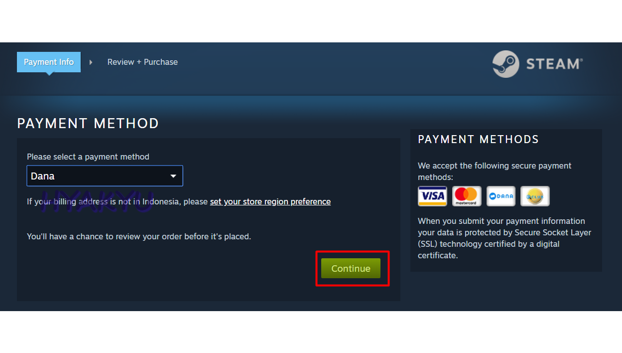 Cara Membeli Game di Steam Menggunakan Dana