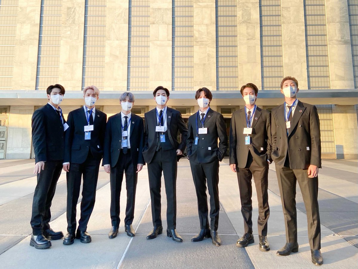 BTS twitter update in UNGA 2021