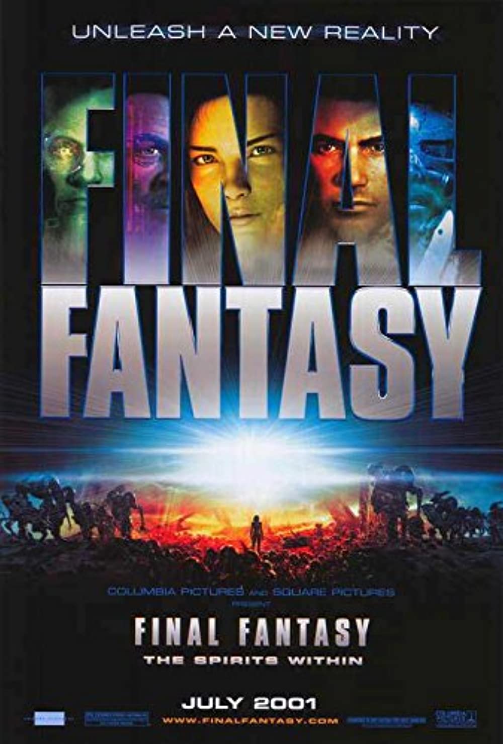 Poster Film 'Final Fantasy: The Spirits Within' (2001)Sumber: IMDB