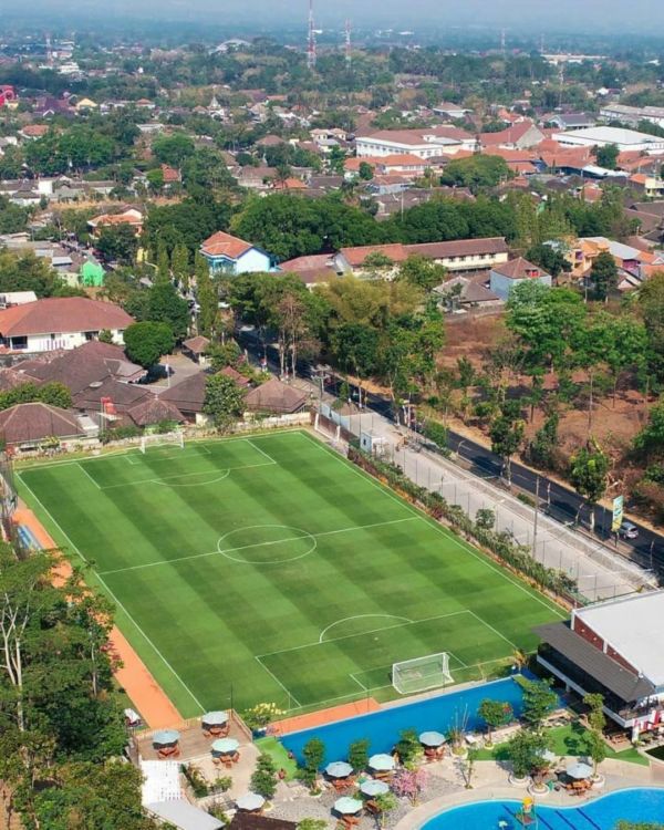 Intip Lapangan Standar Eropa, Lestarindo Soccer Field Boyolali