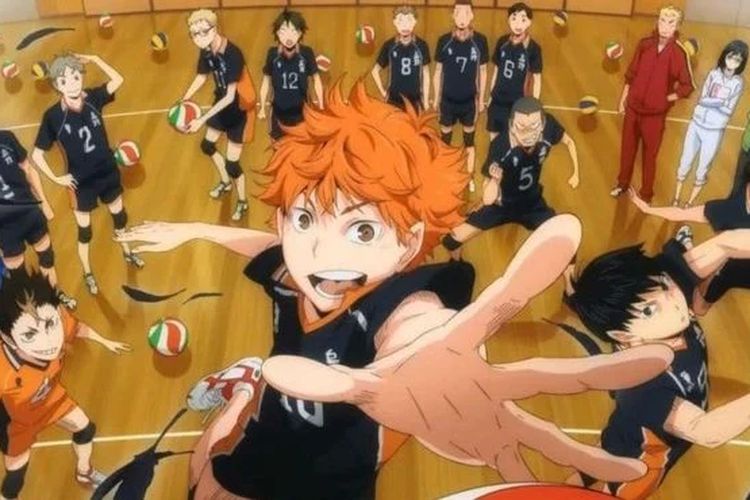 Anime Populer Haikyuu!