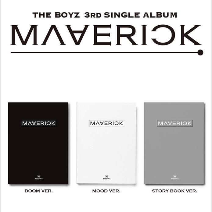 Contoh album terbaru THE BOYZ 3rd Single Album Maverick 