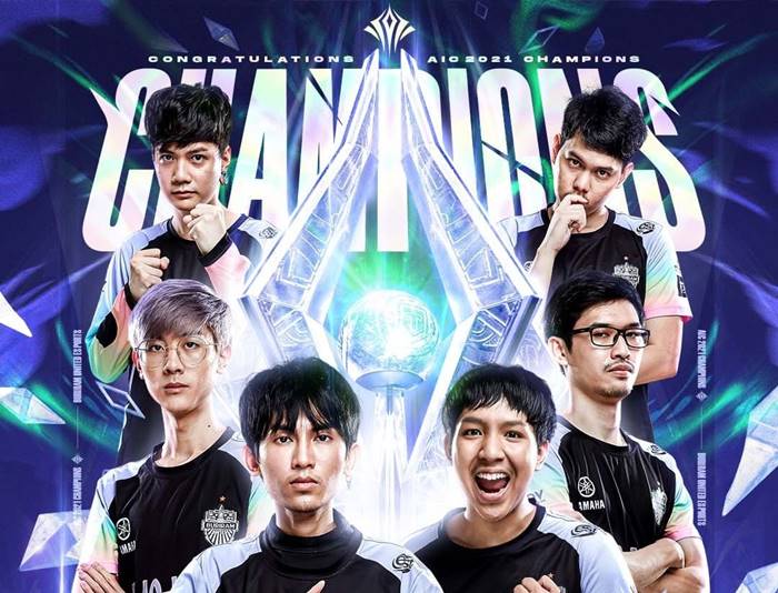 Buriram United Esports Menangkan Arena of Valor International Championship 2021