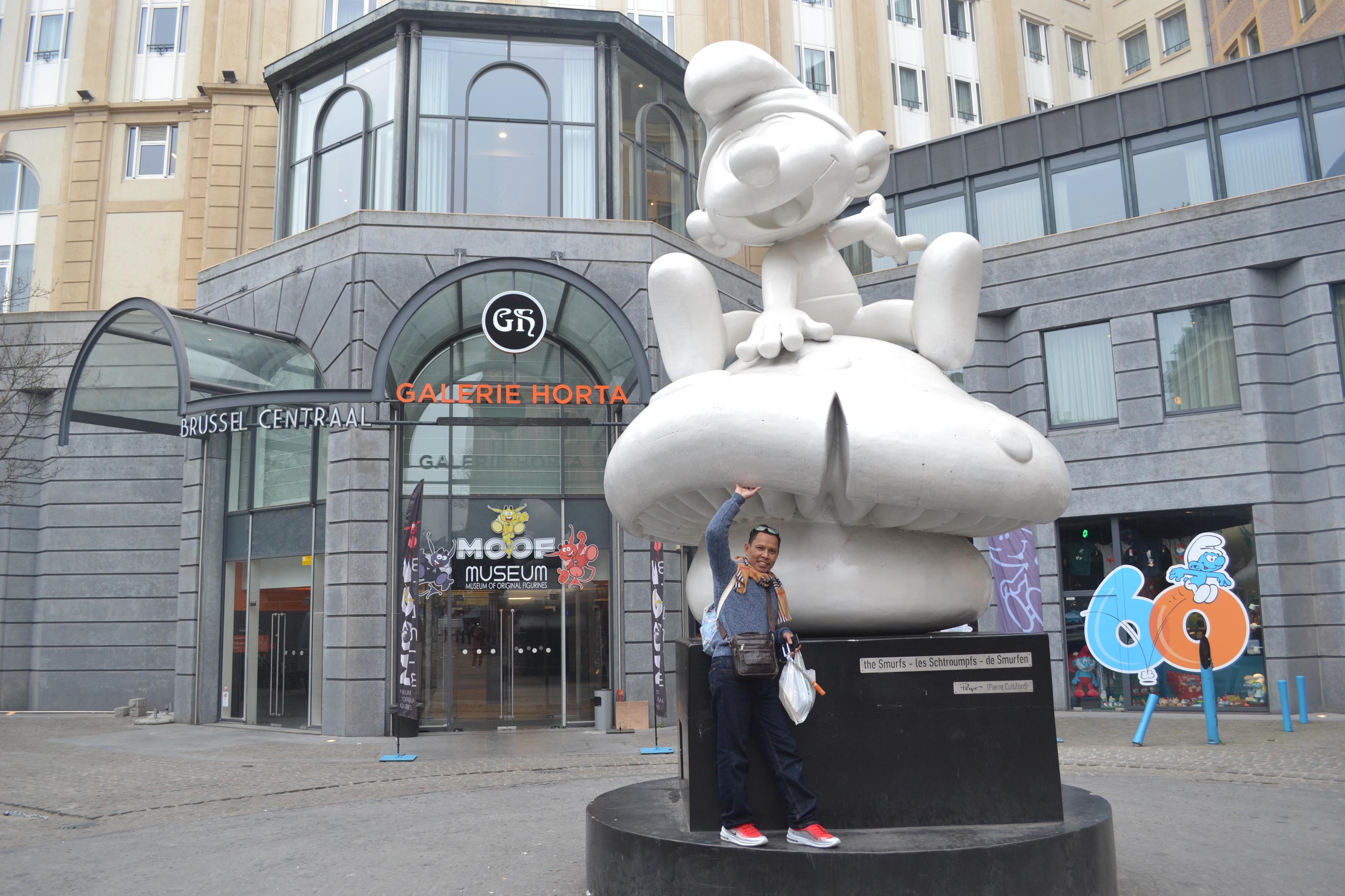 Museum Smurfs di Brussels Belgia