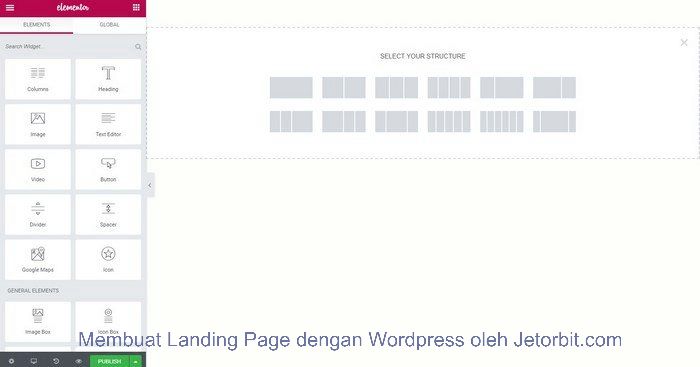 Cara Membuat Landing Page di WordPress Secara Gratis Dengan Elementor