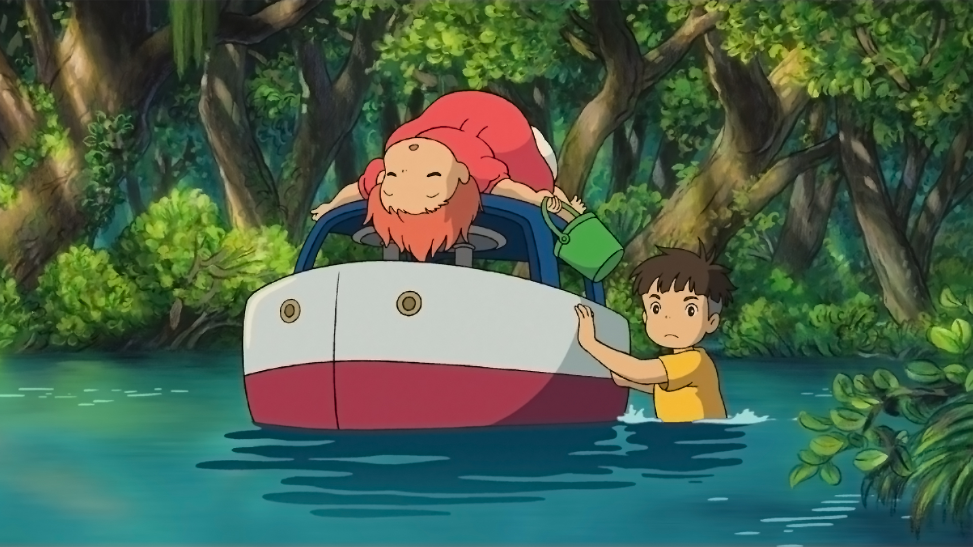 Sousuke dan Ponyo