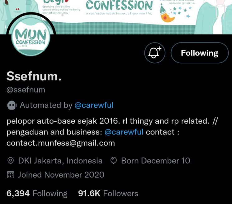 Autobase RP. Sumber: Twitter