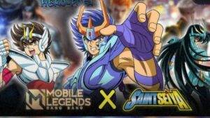 Resmi ! ini Tanggal Rilis Kolaborasi Mobile legend x Saint Seiya