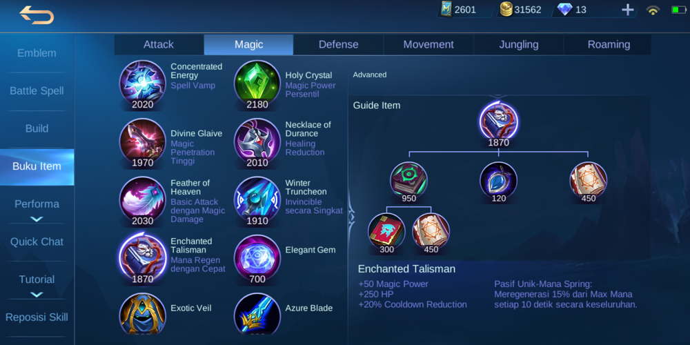 Build Item Hero Uranus, Item Yang Susah Untuk Di Kill!