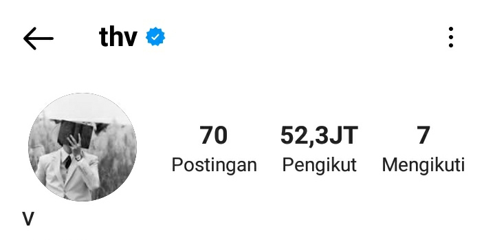 Wow! Ini 7 Daftar Akun Instagram Pribadi Member BTS 