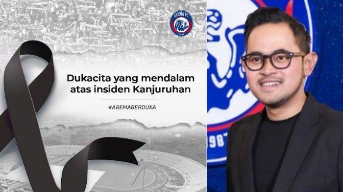 Presiden Arema FC Berduka Dan Minta Maaf Atas Tragedi Kanjuruhan