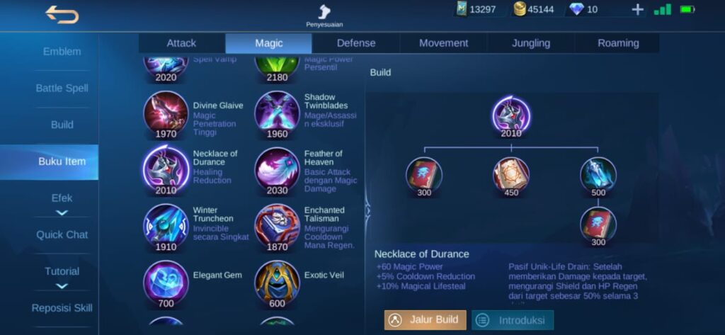 Build Item Hero Faramis, Hero Langganan Banned Di Ranked!