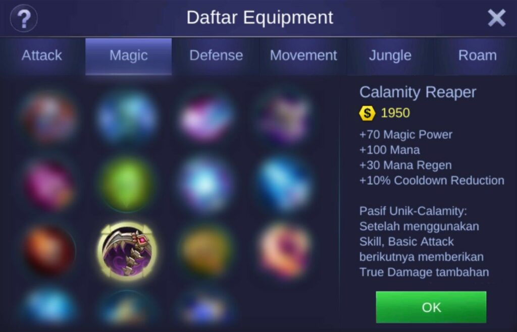 Build Item Hero Harley Sekali Kombo Auto Mati Di Mobile Legend, User Harley Wajib Coba!