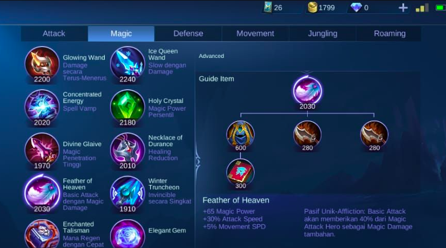 Build Item Hero Harley Sekali Kombo Auto Mati Di Mobile Legend, User Harley Wajib Coba!