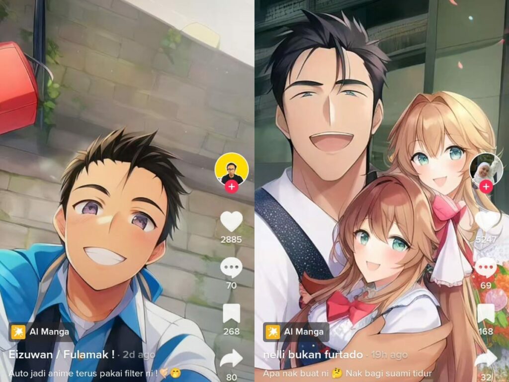 Cara Mengubah Wajah Menjadi Karakter Anime Di Aplikasi TikTok Dan Snapchat, Mudah Dilakukan Lho Guys!